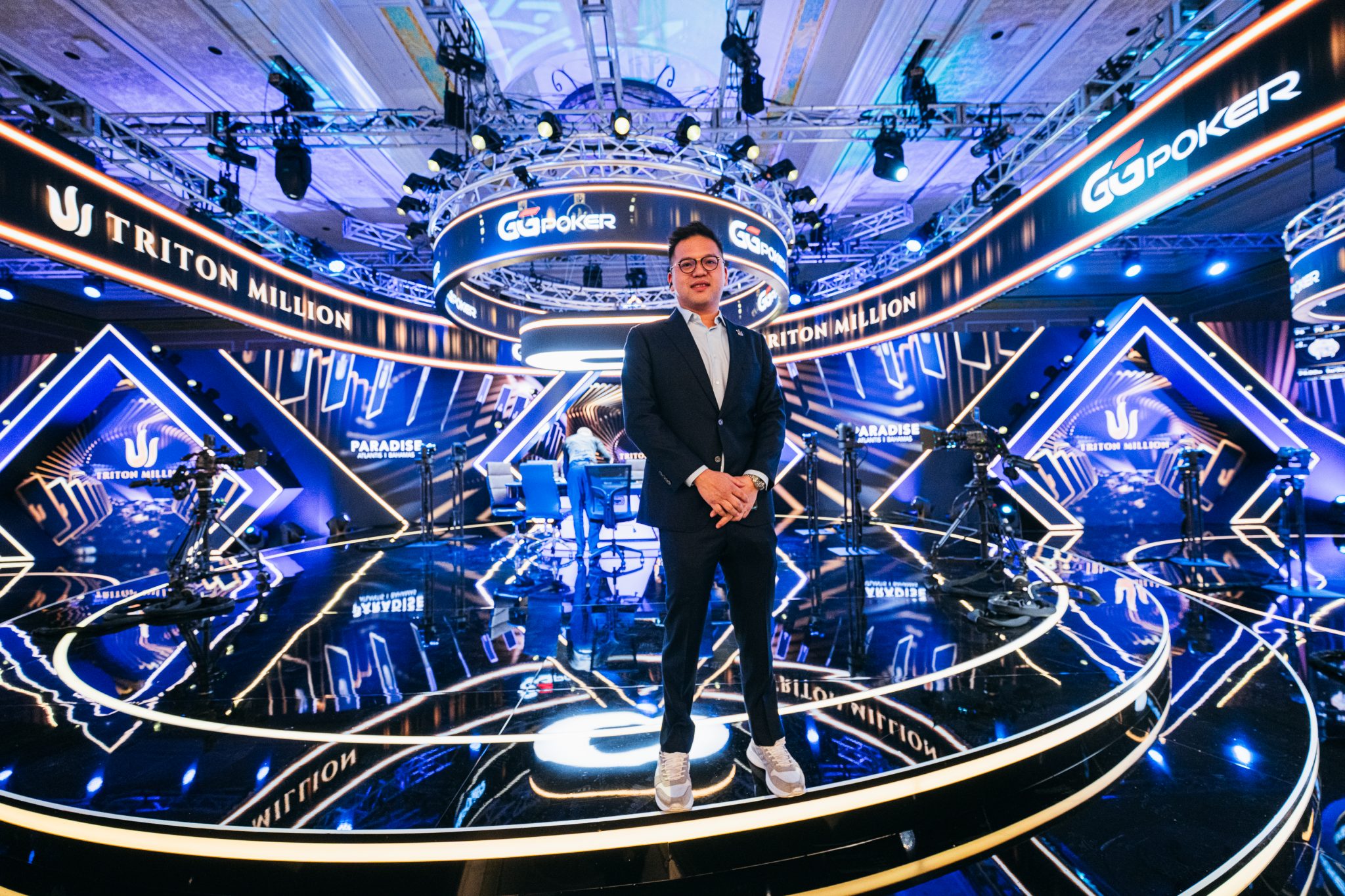 CEO Andy Wong at the Triton Invitational