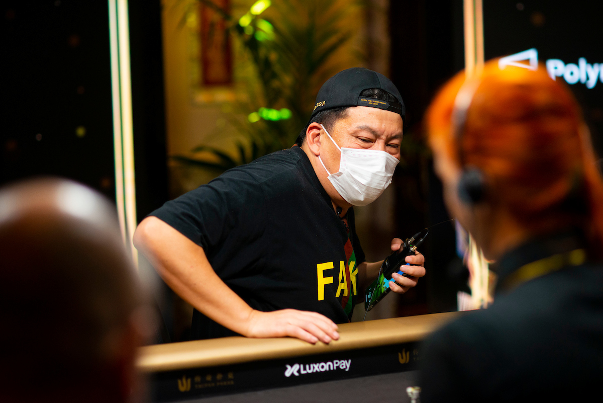 Wu Ye Wei becomes the first bubble boy of Triton Series Madrid