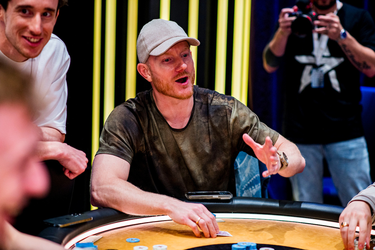 Bubble Double Jason Koon 2024 Triton SHRS Montenegro EV05 40K NLH Mystery Bounty Day 2 Giron JG89553