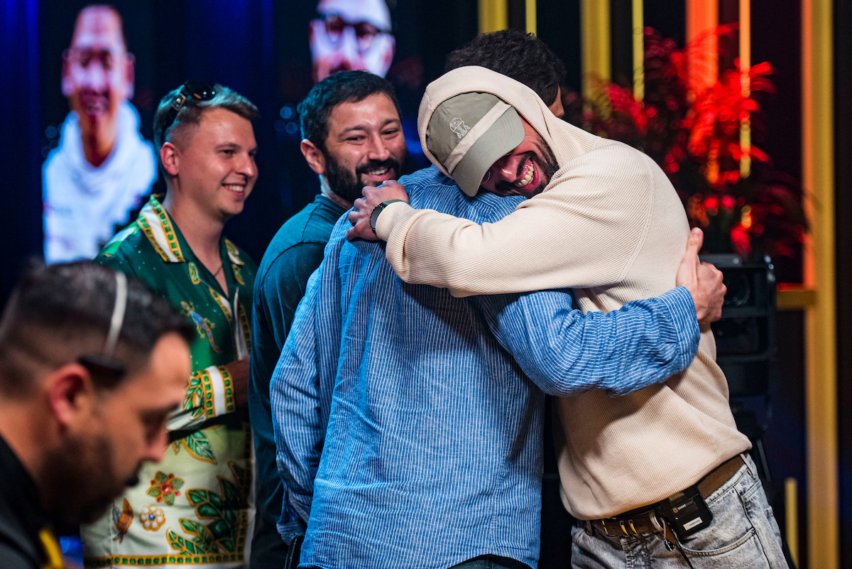 Champion Igor Yaroshevskyy 2024 Triton SHRS Montenegro EV06 50K NLH Bounty Quattro Day 2 Giron JG59738