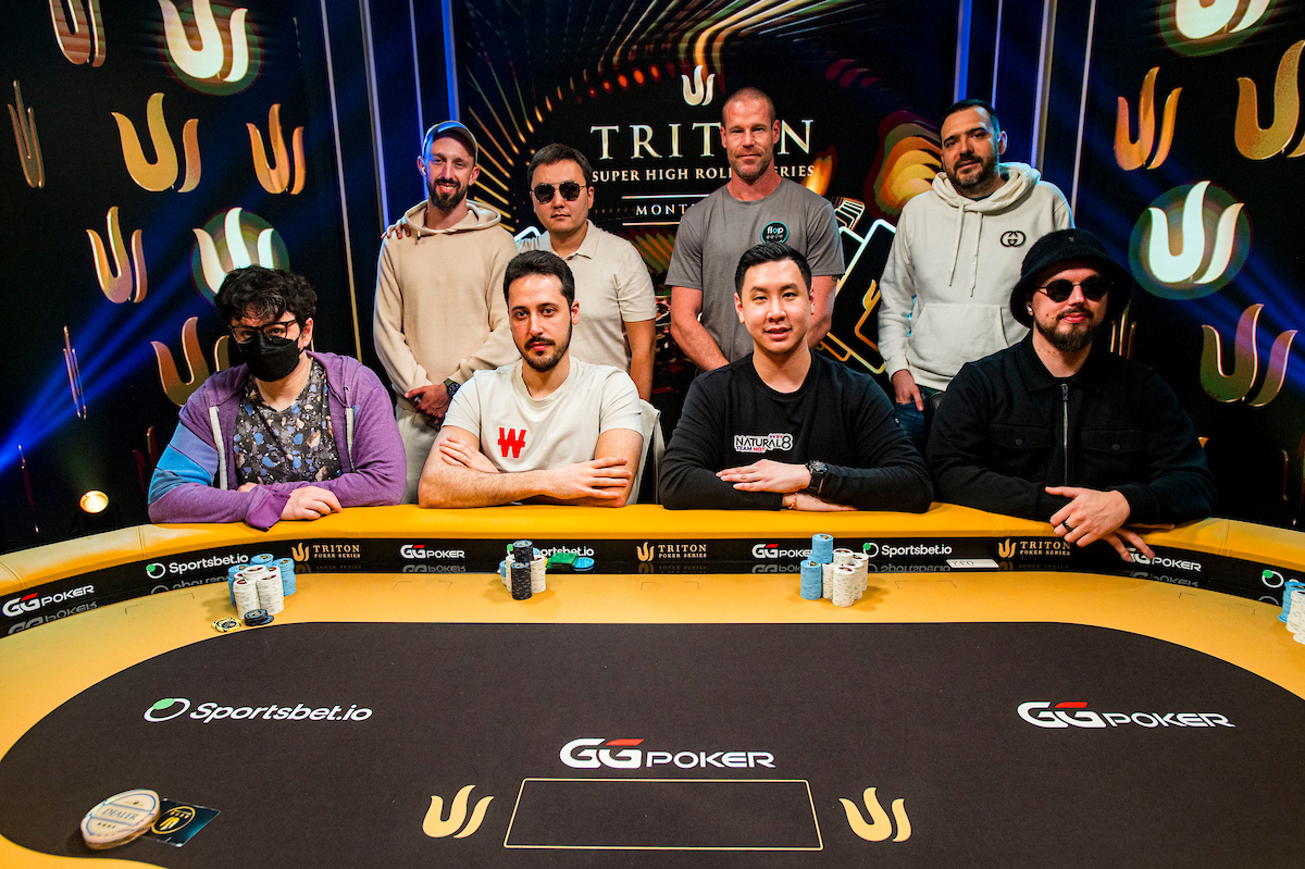 Final Table Players 2024 Triton SHRS Montenegro EV06 50K NLH Bounty Quattro Day 2 Giron JG89655