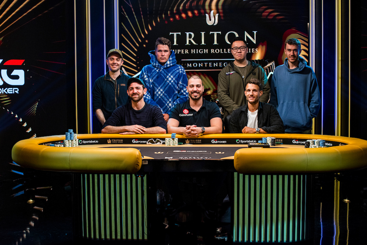 Final Table Players 2024 Triton SHRS Montenegro EV13 100K PLO Main Event Day 2 Giron JG52238 1