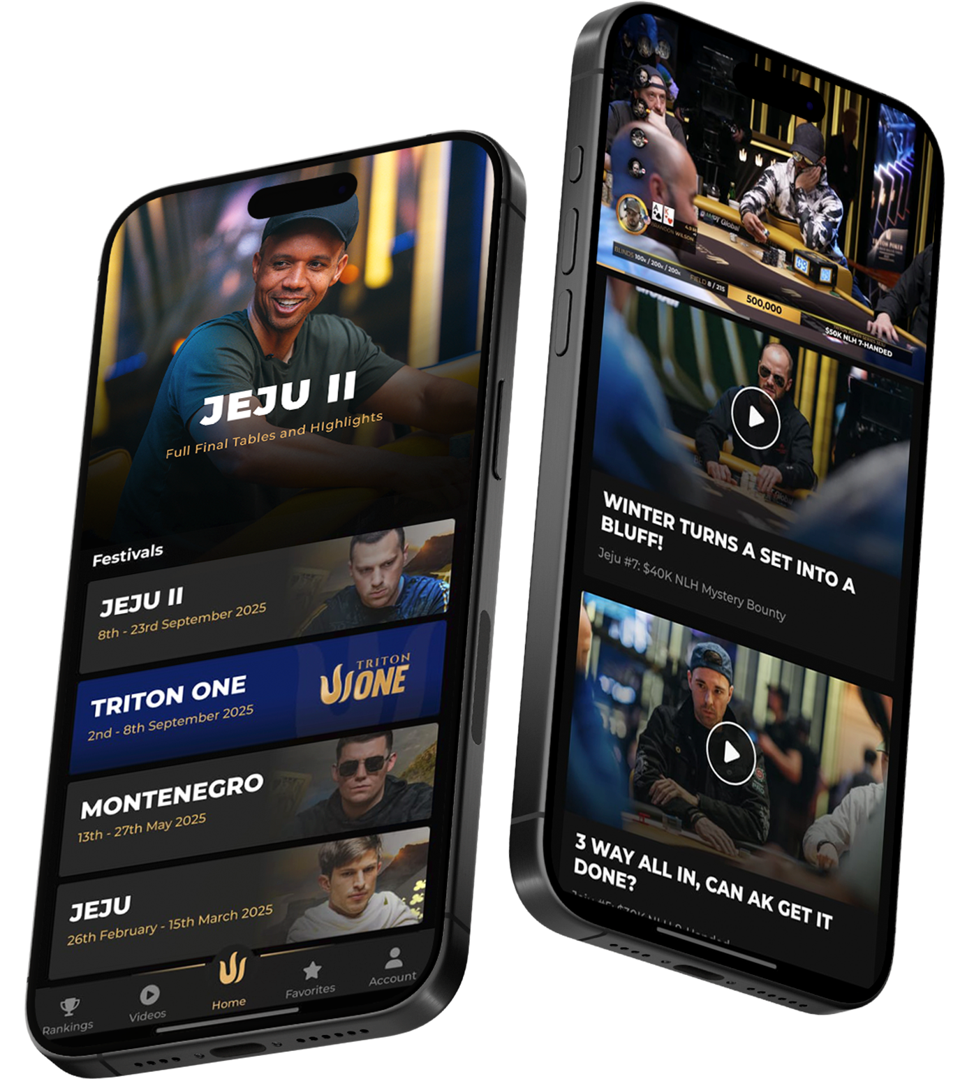 Triton app on phone