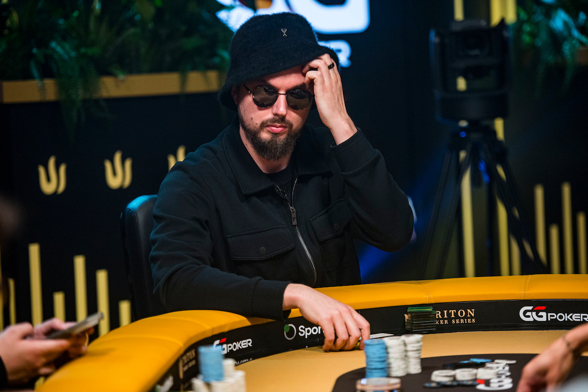 Paulius Vaitiekunas 2024 Triton SHRS Montenegro EV06 50K NLH Bounty Quattro Day 2 Giron JG59639