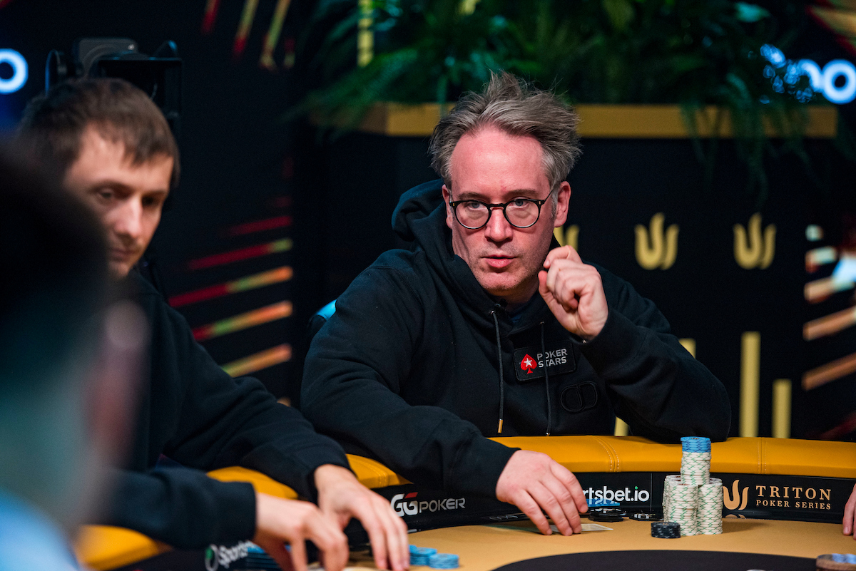 Sam Grafton 2024 Triton SHRS Montenegro EV05 40K NLH Mystery Bounty Day 2 Giron JG59114