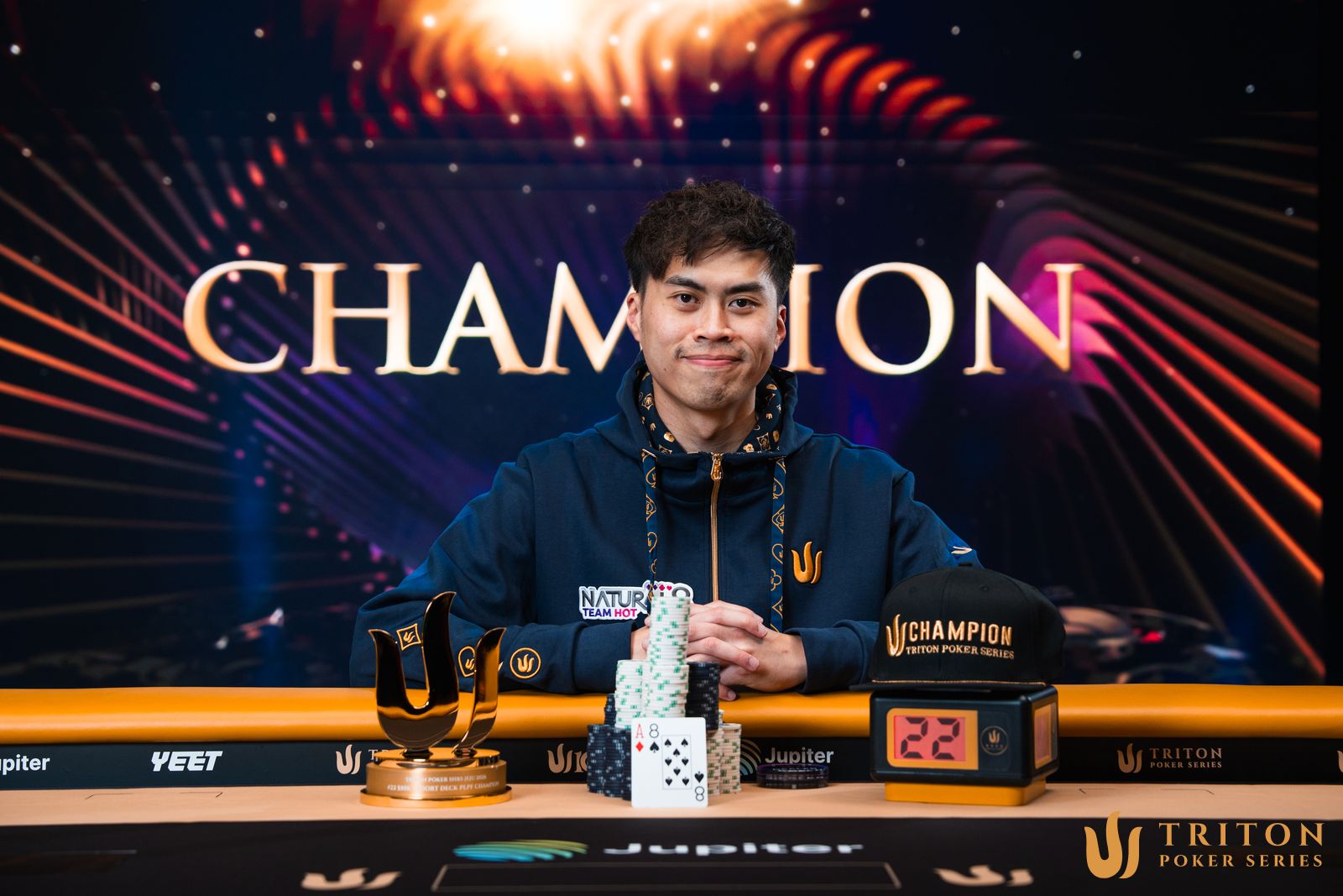 PHOTO · Kiat Lee, three-time Triton champion